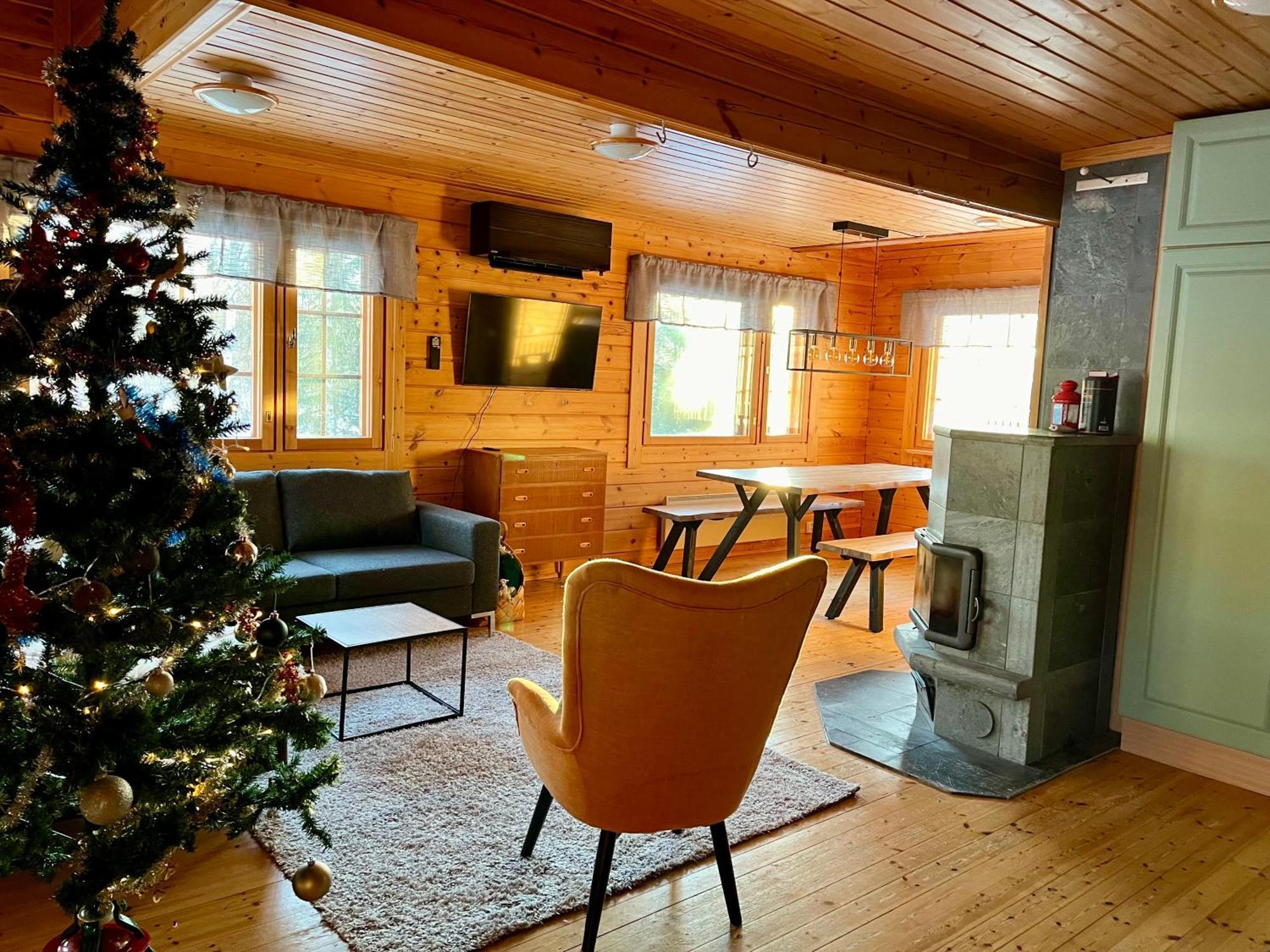 Log Cottages In 10 Min From Santa Claus Village-Sauna&Freeparking Rovaniemi Eksteriør billede