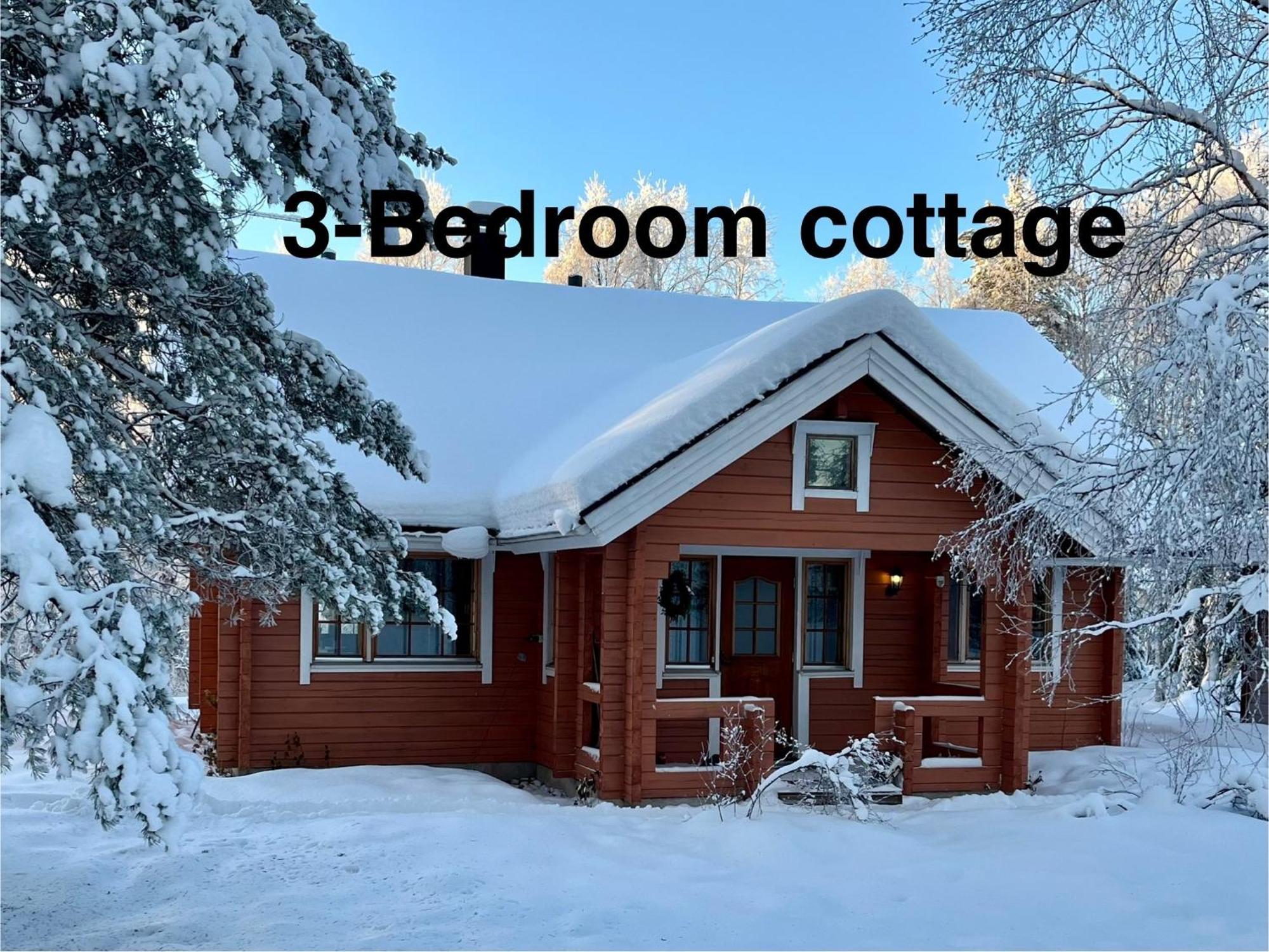 Log Cottages In 10 Min From Santa Claus Village-Sauna&Freeparking Rovaniemi Eksteriør billede